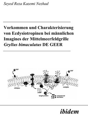cover image of Vorkommen und Charakterisierung von Ecdysiotropinen bei männlichen Imagines der Mittelmeerfeldgrille Gryllus bimaculatus DE GEER